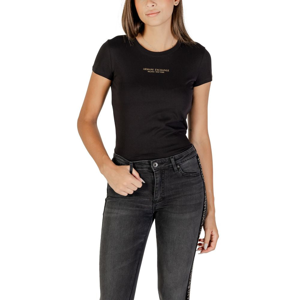 Armani Exchange Bicolor Cotton T-Shirt