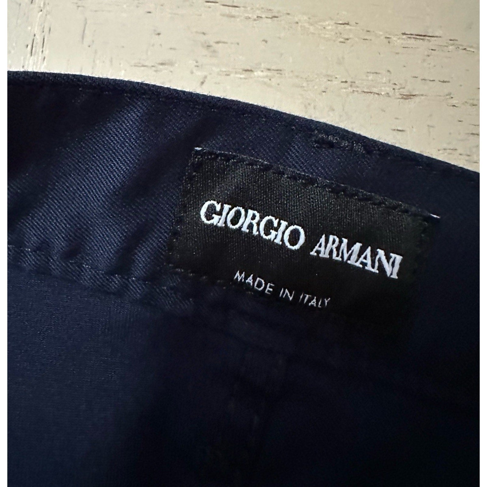 New Giorgio Armani Men’s Pants Jeans Navy Size 32 Italy
