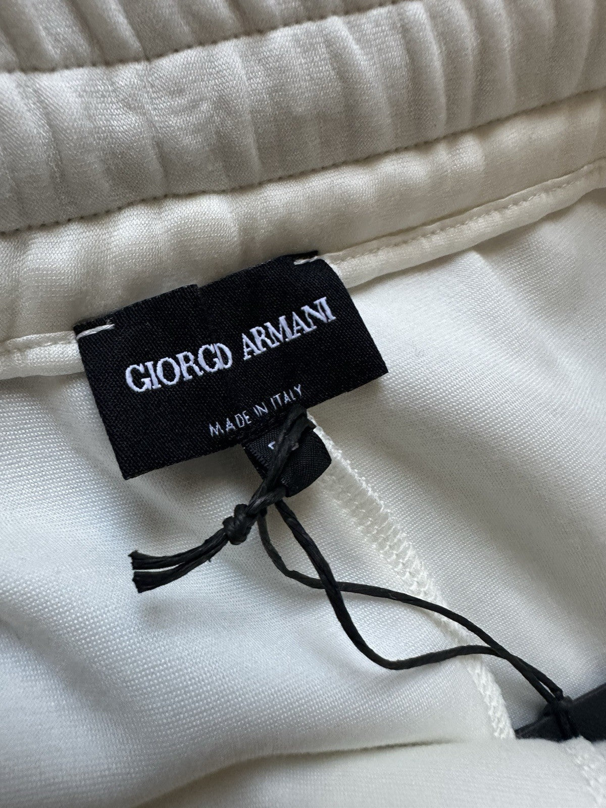 Giorgio Armani Mens White Casual Pants Size 36 US (52 Euro) 3RSP70 NWT $1095