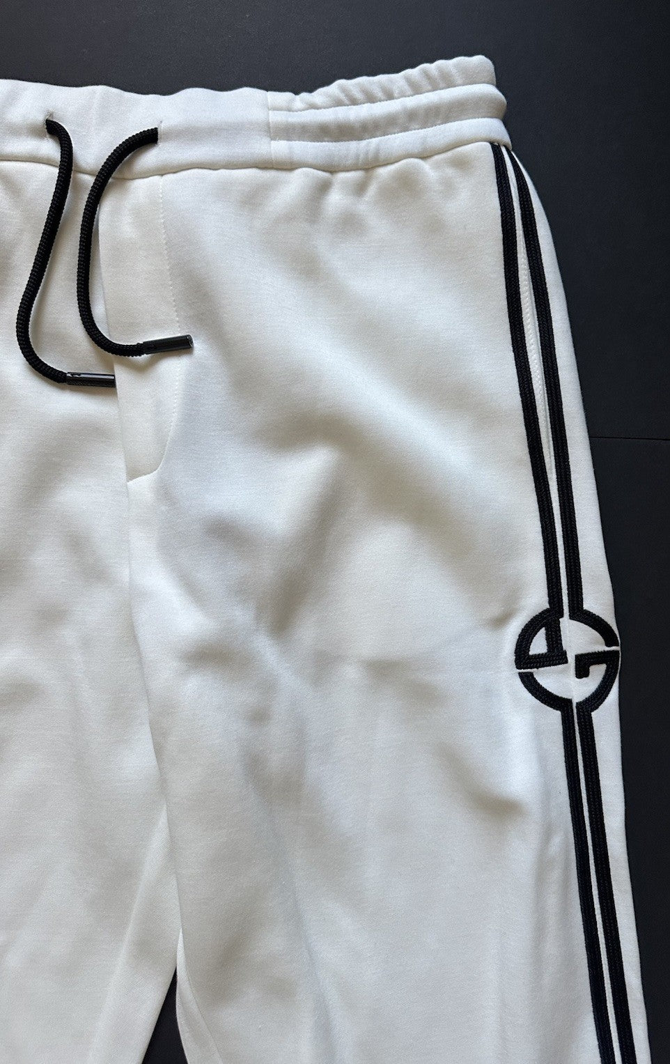 Giorgio Armani Mens White Casual Pants Size 40 US (56 Euro) 3RSP70 NWT $1095