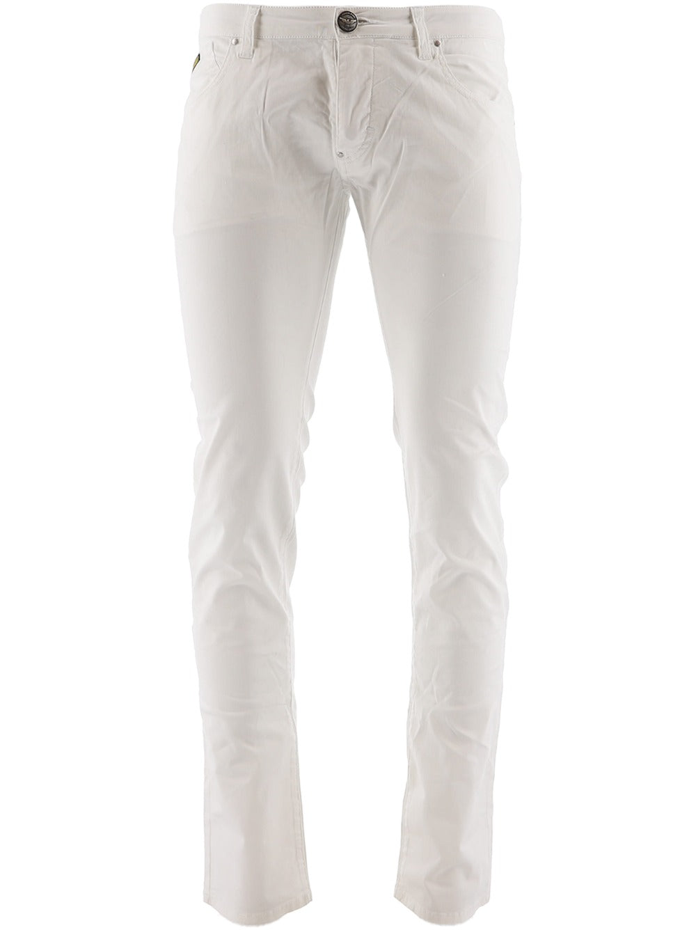 Armani White 5 Pocket Pants