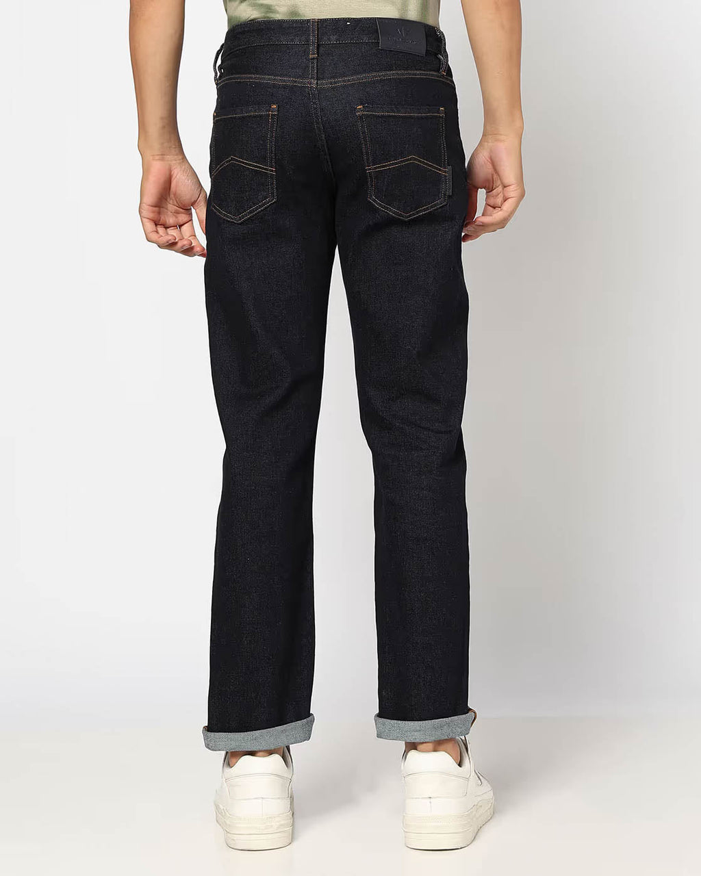 Armani Exchange Mens J16 Straight Fit Jeans - Blue Denim MB001