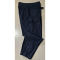 NWT $875 Giorgio Armani Men Linen/Cotton Jogging Cargo Pants Navy 36 US/52 Eu