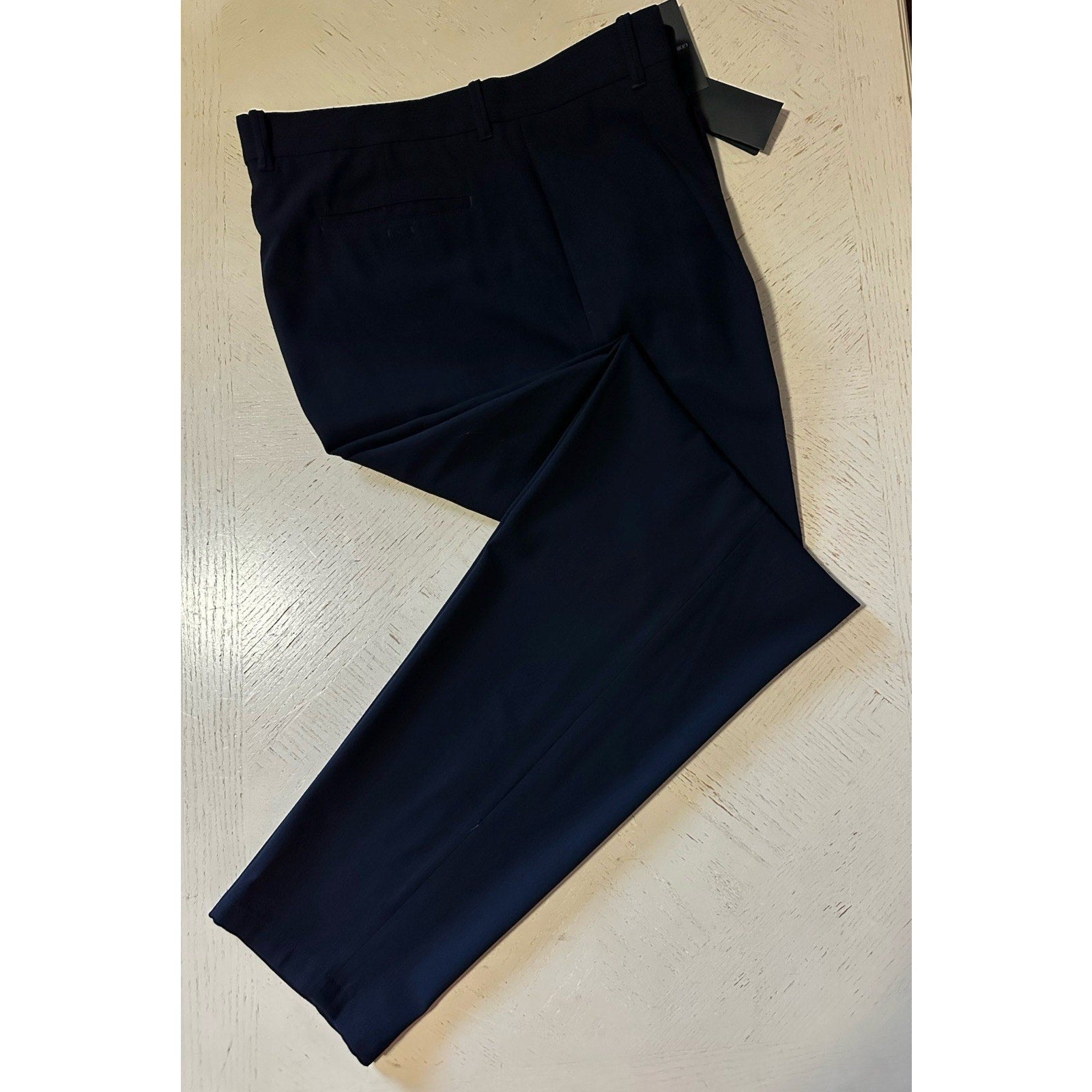 NWT $1495 Giorgio Armani Men Wool Dress Pants Navy 38 US/54 Eu